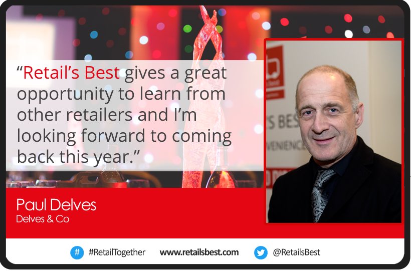 RetailsBest's tweet photo. Paul Delves was on our panel last year. Great to have him back as a guest for Retailโs Best on 19 March.
#growingnetwork #retail #RetailTogether #RetailsBest https://t.co/84ZAcU4OYY