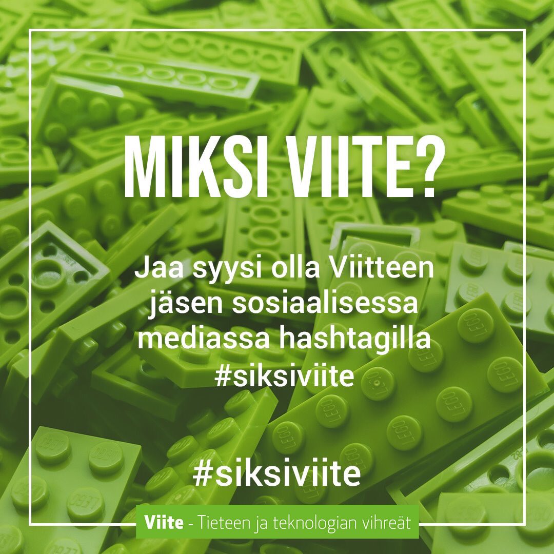 Lisää syysi kuulua Viitteeseen #siksiviite!