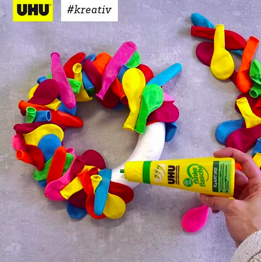 DFournitures's tweet photo. Toutes nos félicitations à Estelle.L ! Notre gagnantE d’hier de la Vitrine des Marques du mois de février avec la marque Uhu® !😊Préparez le carnaval avec cette bonne idée de #uhu ! Décorez votre intérieur avec cette petite couronne hautes en couleurs !👑🌈https://t.co/CMXMOlqmOm https://t.co/V4W0MpX8Ir