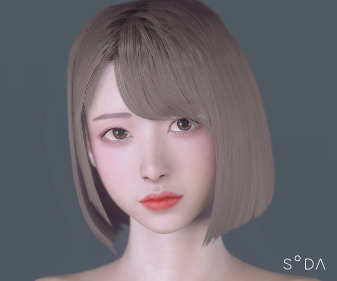 キャラ合成&amp;化粧アプリでキャラ作り。

個人的に一枚目最高かもですね。 