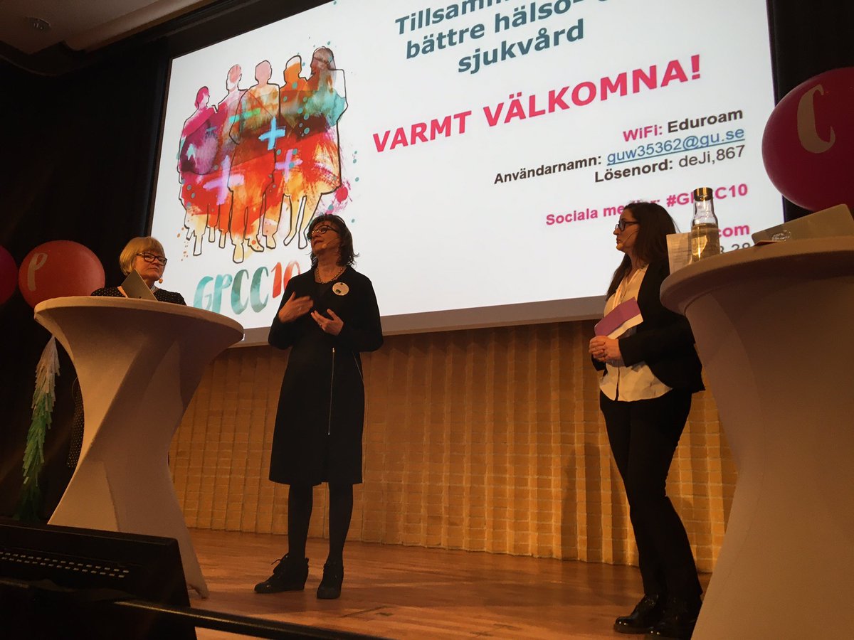 mari_lundberg's tweet photo. ”Vi mår bra av att göra gott” Inger Ekman #gpcc10 https://t.co/NyquaIiZgI