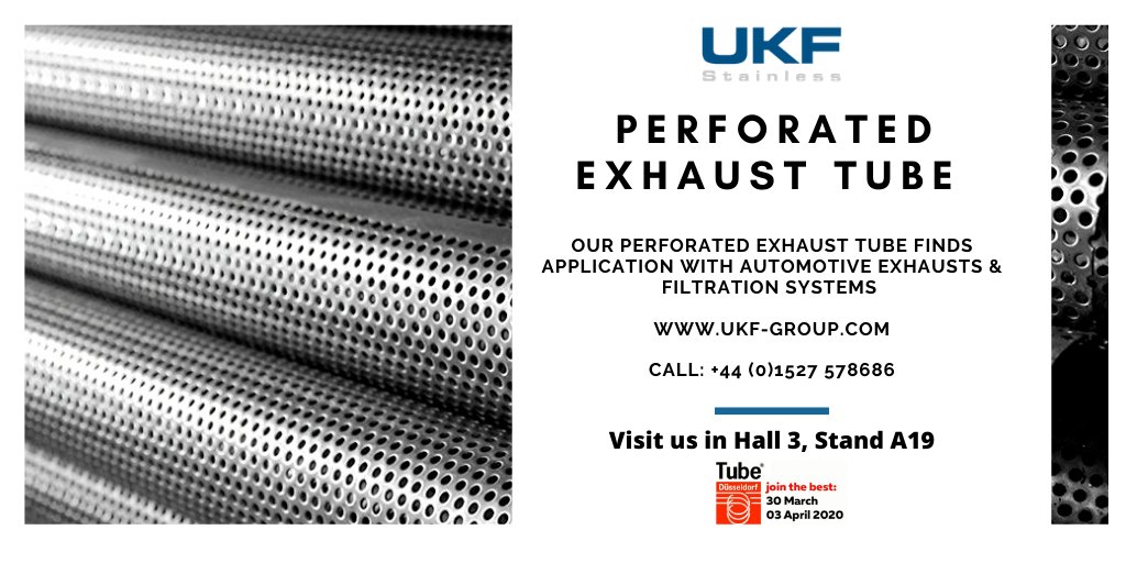 We’ve innovated the way perforated tube is processed by perforating pre-formed #tube in one operation. This saves you time, money &amp; hassle as it eliminates the long process &amp; any production issues that can occur, while providing a visually enhanced product ukf-group.com/services/perfo…