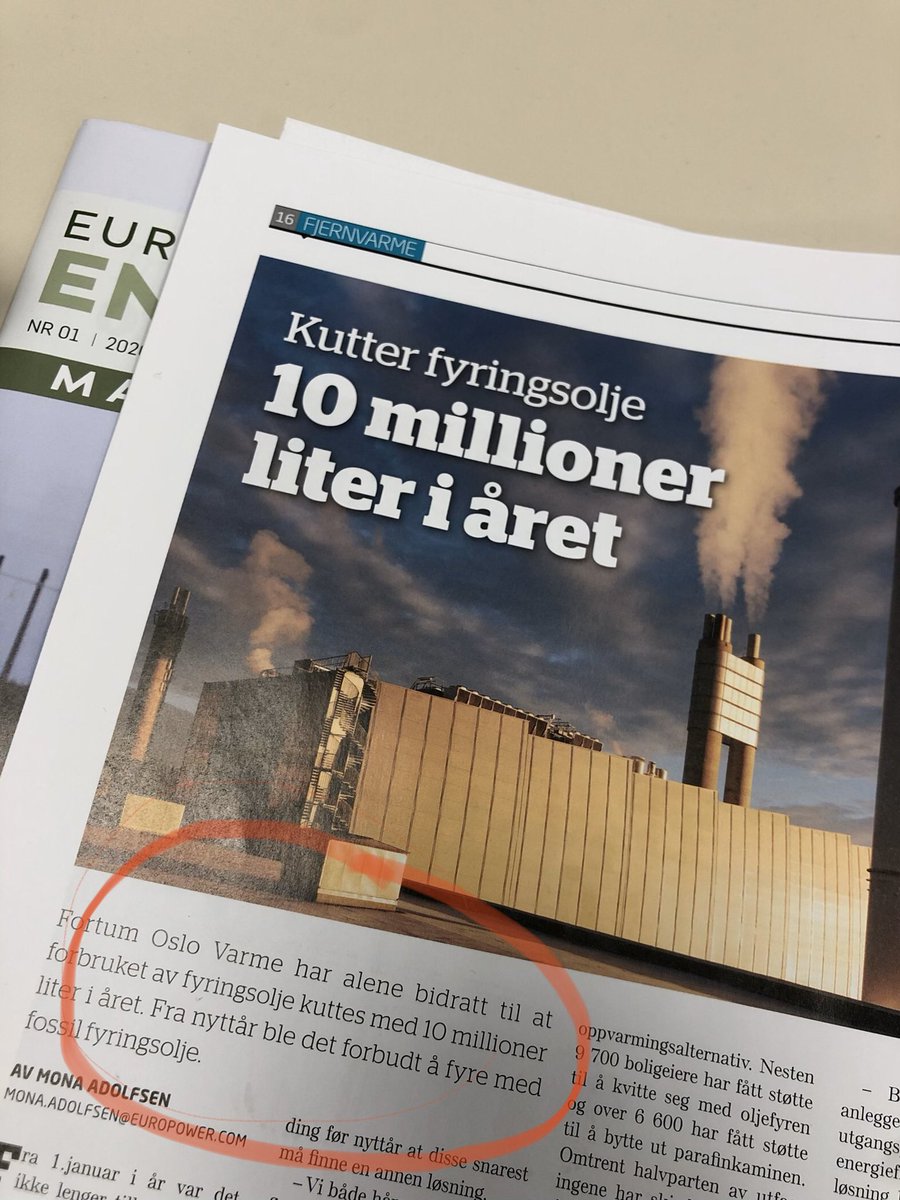 Konvertering av 250 bygg som brukte fossil fyringsolje til fornybar fjernvarme sparer Oslolufta og klimaet for utslipp fra 10 mill liter fossil fyringsolje per år. #fortum #fortumoslovarme