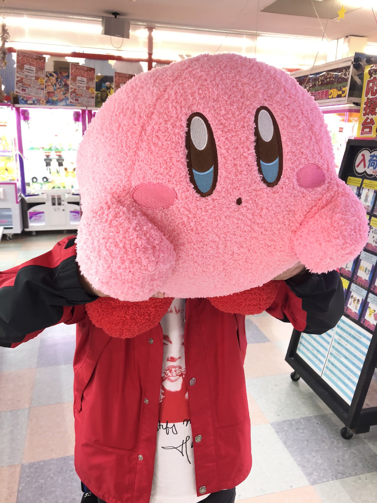 マンガ倉庫日向店アミューズ 在 Twitter 上 星のカービィ ふわふわもっとbigぬいぐるみ おすまし 入荷しましたー 超特大サイズ 今まで登場したカービィの中で ダントツででかいです 抱き心地も最高 星のカービィ カービィ ふわふわもっとbigぬいぐるみ