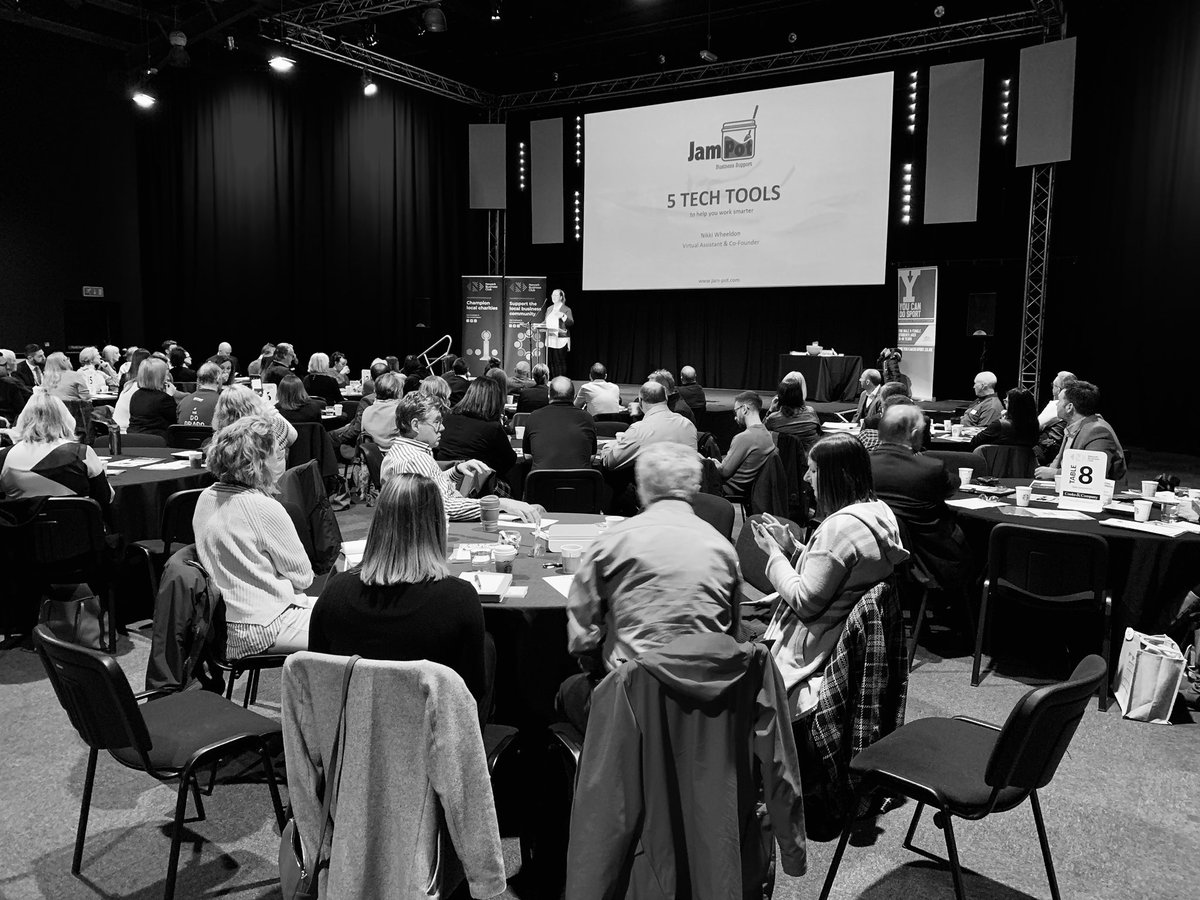 Thanks to Jam Pot Business Support for being today’s guest speaker and the #TechTools insights - some great ideas of software and tech to use for businesses of all sizes! 💻