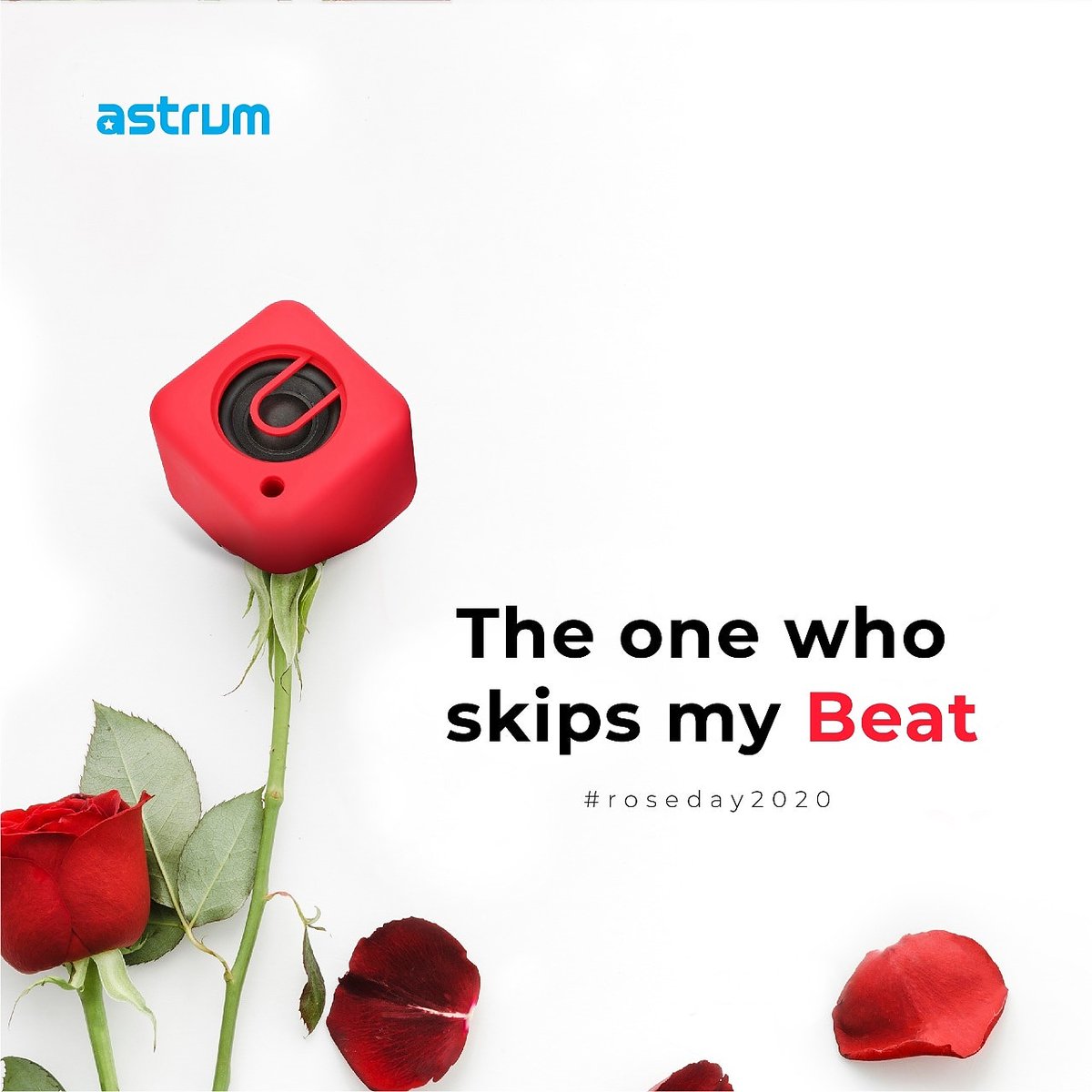astrumworld's tweet photo. This rose day, gift your special one this musical 🌹 Astrum portable BT speaker ST140!🤗😍
#roseday #roseday2020 #valentinesweek #rose #love #symbol #btwirelessspeaker #experiencethedifference #st140 #astrumindia https://t.co/E6FImsPIzL