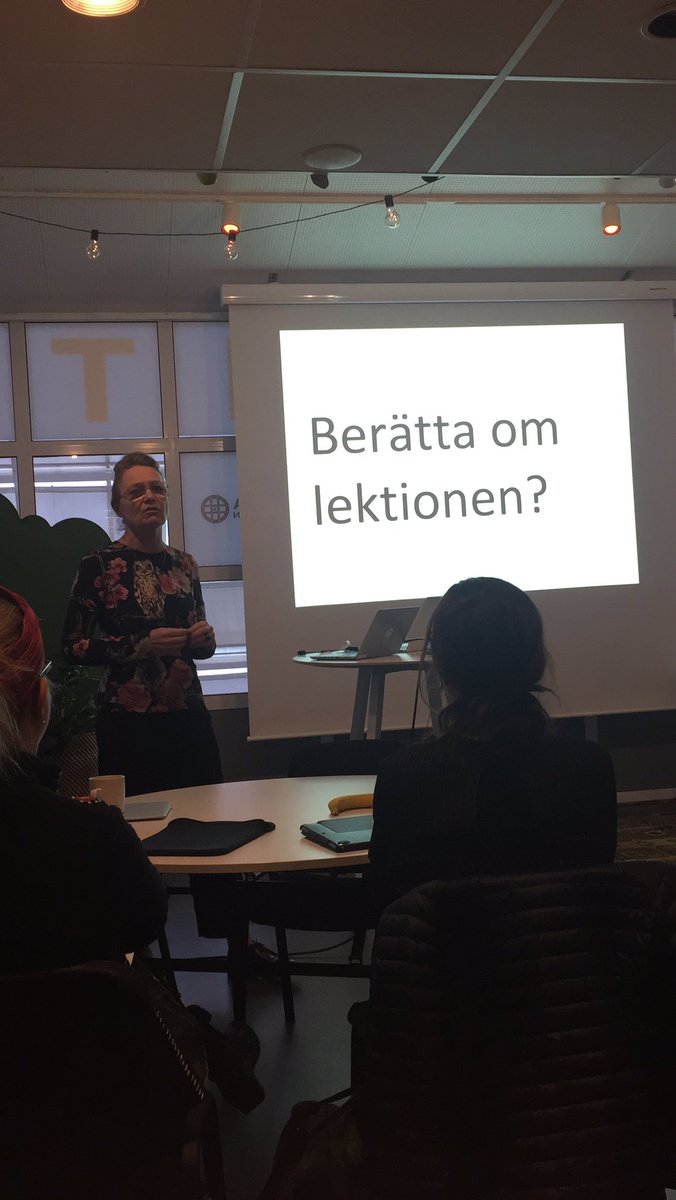Ann-Marie Körling berättar om undervisning för Våga visa-ovservatörer #solskol #vågavisa