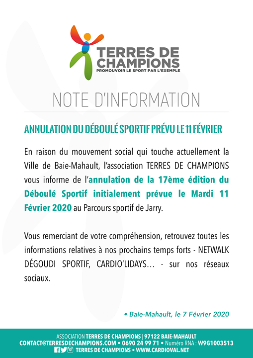 DebouleSportif's tweet photo. ⚠️‼️🚨Annulation 🚨‼️⚠️ https://t.co/QHhVSf5NGd