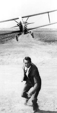 PHOTO OF THE DAY. Cary Grant in Hitchcock's spy thriller North By Northwest (1959).
