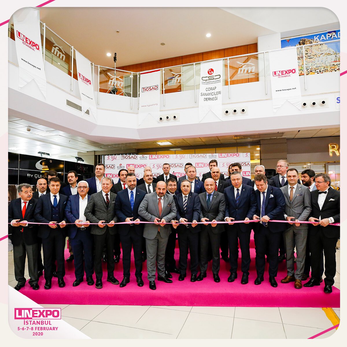 linexpoist's tweet photo. Linexpo Istanbul Underwear & Socks Fair opened. You can visit the brands participating in our fair from 9:00 AM to 06:00 PM on February 7-8.
#linexpoistanbul #linexpo2020 #linexpo #exhibition #tradeshow #lingerie #underwear #socks #hosiery #fashion #textile #turkey #istanbul https://t.co/pUFUJcJUNf
