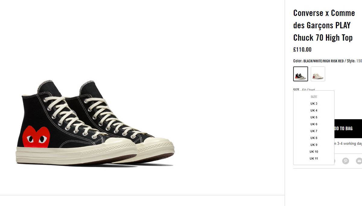 converse uk 10 in eu