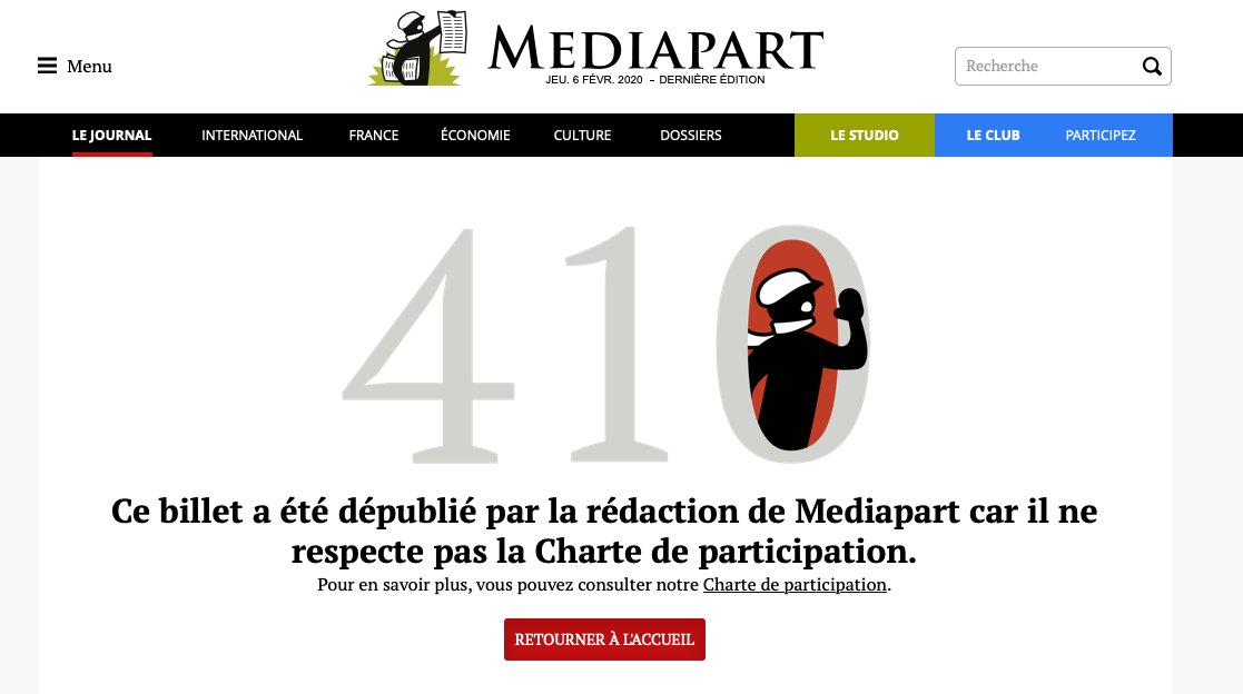 Mediapart censure l'infâme Abina