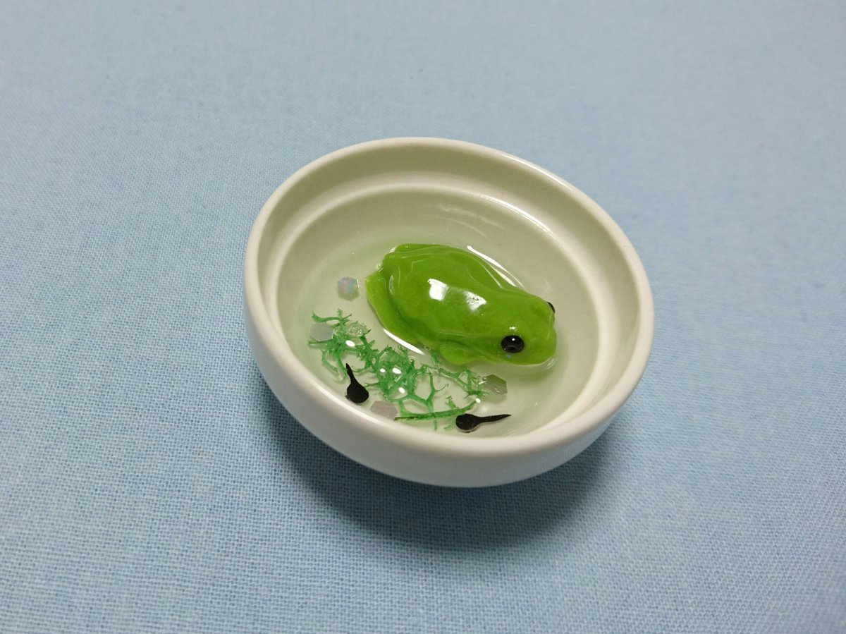 kaeru_hodo's tweet photo. #RTで私を有名にしてください
↑
なんだか最近よく見るタグなので、私も便乗させてもらいます。

樹脂粘土やレジンでカエル雑貨作ってます🐸

ご興味ありましたらよろしくお願いします。 #カエル #ハンドメイド https://t.co/8CNcbPIE19