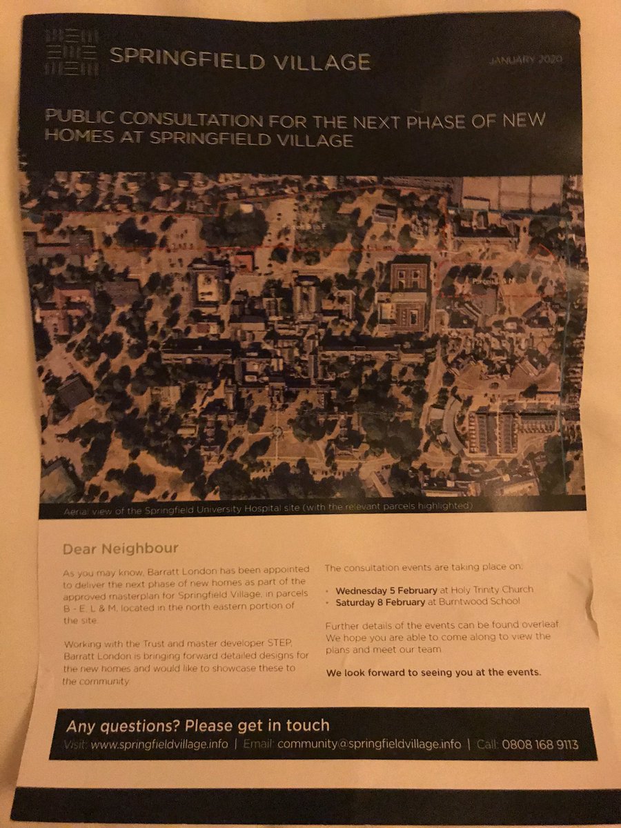 Helen R (@roughers132) on Twitter photo Consultation re next steps of project  at #SpringfieldVillage taking place @BurntwoodSchool tomorrow (Sat 8th) between 10am & 2pm. Not widely publicised so please share! #Earlsfield #SW17 #BurntwoodLane @earlsfield_lab <a href="/Ange_Earlsfield/">Angela Graham</a> @WandsLS Consultation re next steps of project  at #SpringfieldVillage taking place @BurntwoodSchool tomorrow (Sat 8th) between 10am & 2pm. Not widely publicised so please share! #Earlsfield #SW17 #BurntwoodLane @earlsfield_lab <a href="/Ange_Earlsfield/">Angela Graham</a> @WandsLS