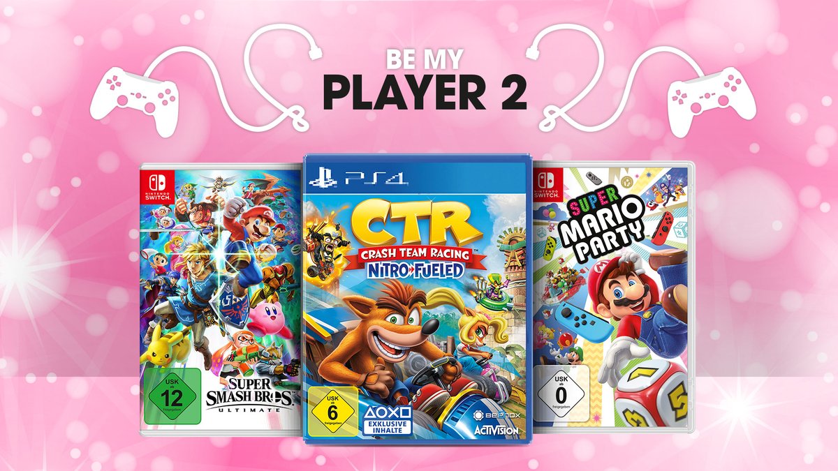 gamestop__de's tweet photo. Bald ist Valentinstag! 🥰 Schau hier nach Geschenken für deinen Player 2: https://t.co/7uyVYwA9du
#bemyplayer2 #BeMyValentine #Valentinstag https://t.co/V4J5qcOnrV