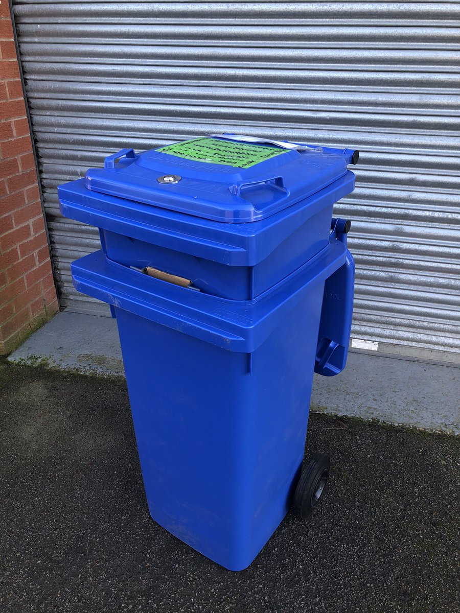 Our new confidential wheelie bins are in and already out on hire #morrispapershredding #chesterfield #sheffield #mansfield #peakdistrict #papershreddinginchesterfield #papershreddinginsheffield #papershreddinginmansfield 
#papershredding #confidentialshredding #documentshredding