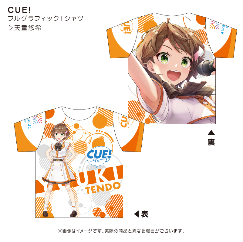 CUE キュー 遠見鳴 フルグラフィック Tシャツ - novius-it.hu