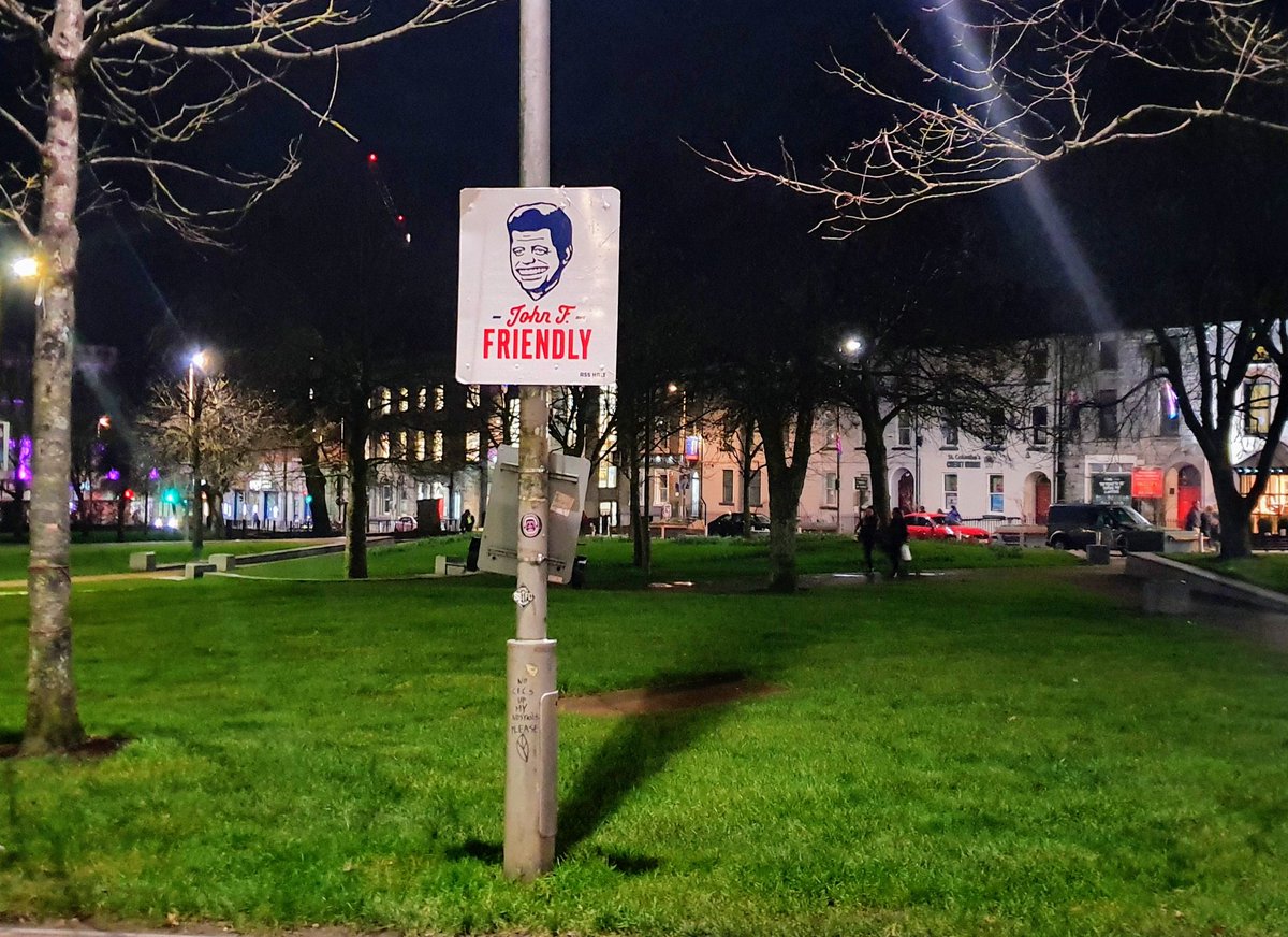 I'm voting for this guy in  #Election2020 #JohnFFriendly  More street cred than any other candidates in #galwayWest