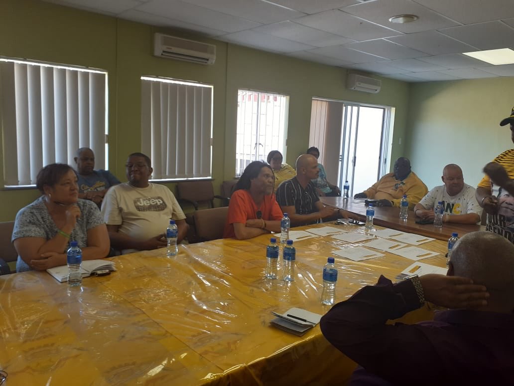 NgxangaDeshi's tweet photo. Preparing the ANC branches in Namakwa region for their regional conference. https://t.co/xD3qWAamy1