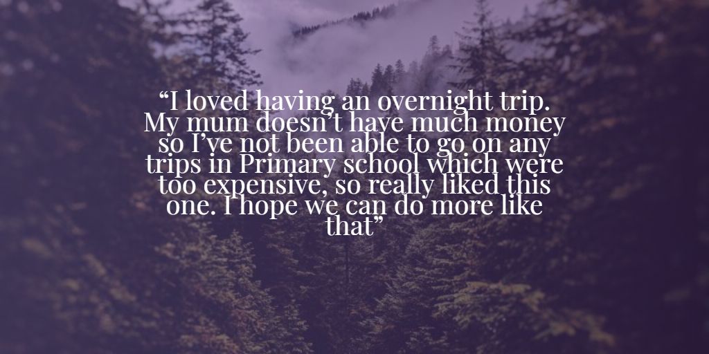 #BrilliantResidentials are inclusive and affordable for all pupils. How does your school ensure all pupils can access these experiences? Apply for a funded trip with <a href="/hostellingscot/">Hostelling Scotland</a>: bit.ly/3b9qGIB @PINScotland <a href="/NNOL_Scotland/">National Network for Outdoor Learning</a> <a href="/EducationScot/">Education Scotland</a> #outdoorlearning