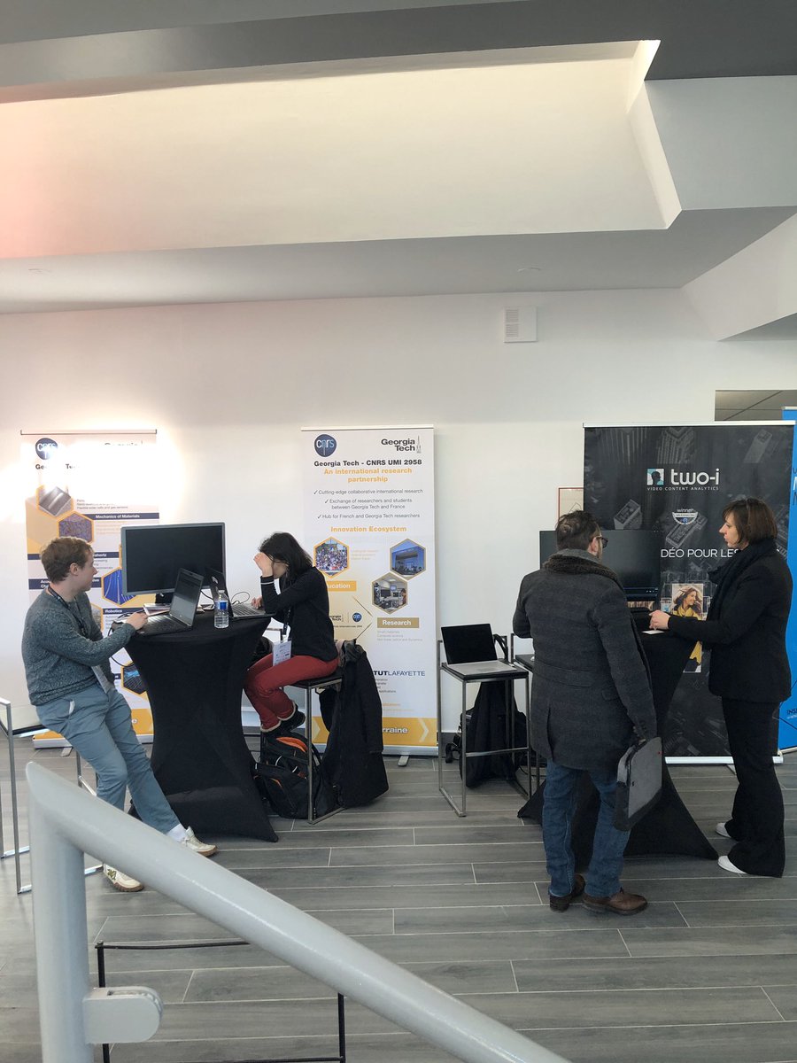 GroupLogin's tweet photo. @GeorgiaTech &amp; @Two_i_ sont partenaires de l’événement A.I_now. N’hésitez pas à aller les rencontrer ! 🙂 https://t.co/KovLktkeII