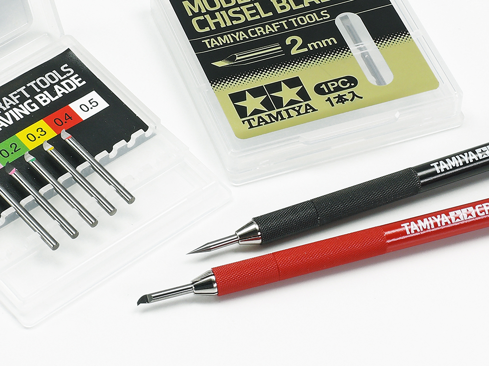 74145 スジ彫り超硬ブレード0.15mm しんどく タミヤ クラフトツール