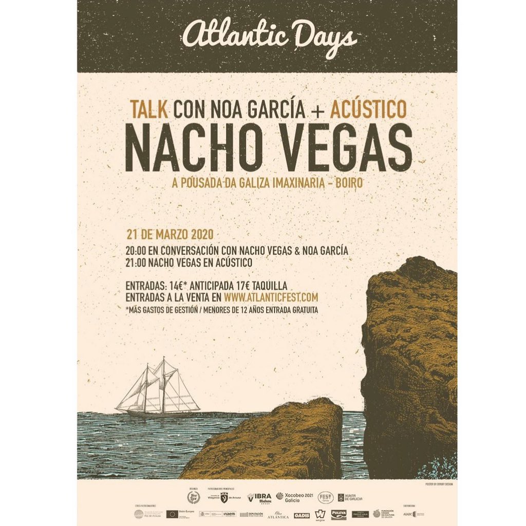 eneoa's tweet photo. Entenderéis mi emoción y mis nervios. Regalitos de la vida. @Atlantic_Fest #atlanticdays https://t.co/FbuLl1GYY8