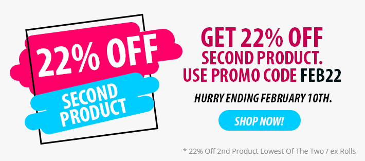 PhotoPaper's tweet photo. Get 22% Off second product at https://t.co/RxGp2Rt4Bq today. Add two (or more) products from any brand of small format category to your shopping cart and get 22% Off each second product, lowest of the two when using promo code FEB22. Excludes rolls. Ends Feb 10th. https://t.co/t05nJQPAmj