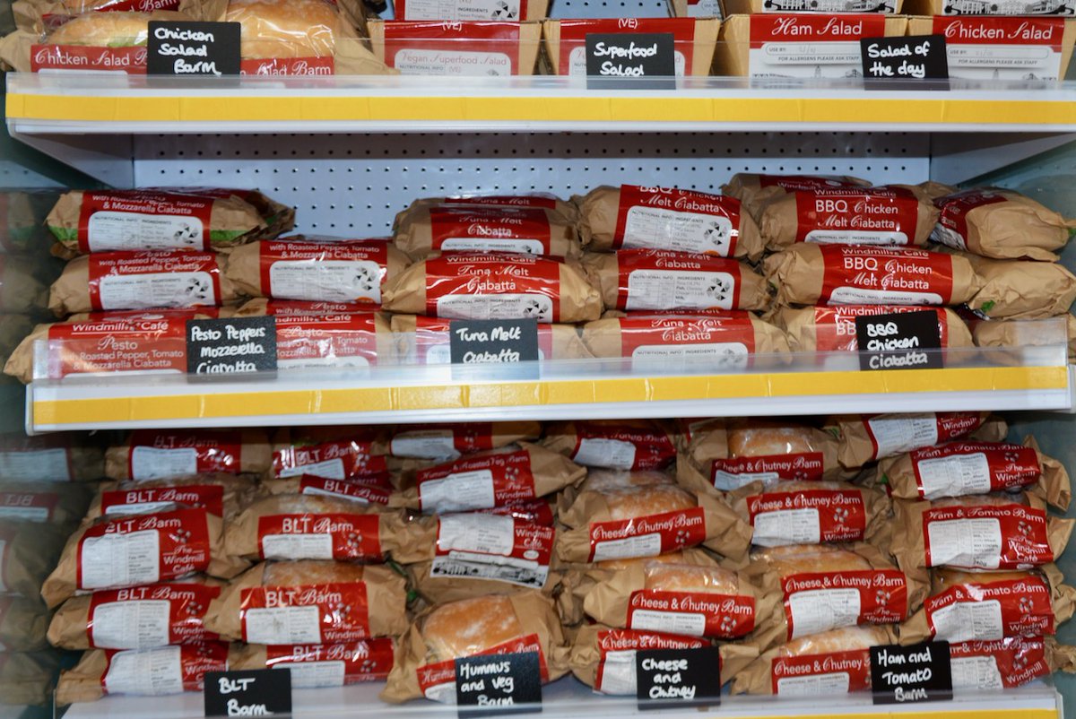 We have an array of sandwiches, ciabattas and salads for you to enjoy. Just take a look at these. Thanks to our sister cafe <a href="/thekitchen_pure/">The Kitchen</a> for doing such a great job baking the bread fresh too! #Stockport #Lunch