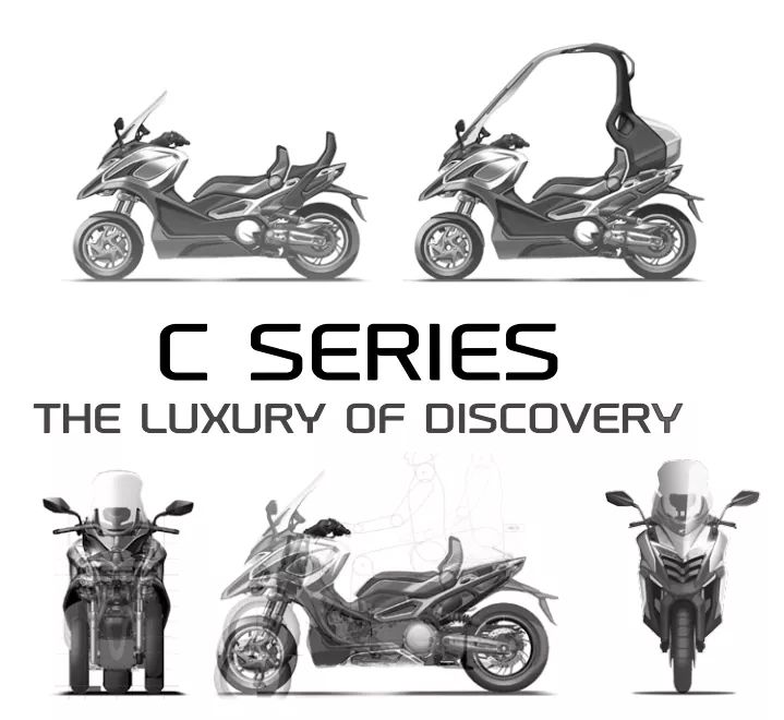 Discover KYMCO's all-new Adventure Tourer, the C Series Concept!
#KYMCO #Cseries #CV2 #CV3