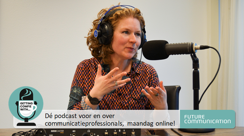 Yes, onze eerste #podcast is een feit! ‘Getting comfie with…’ de podcast voor en over #communicatieprofessionals. Benieuwd wie er als eerst aan de tand wordt gevoeld? Check maandag onze website of jouw favoriete podcastapp. #communicatie #inspiratie