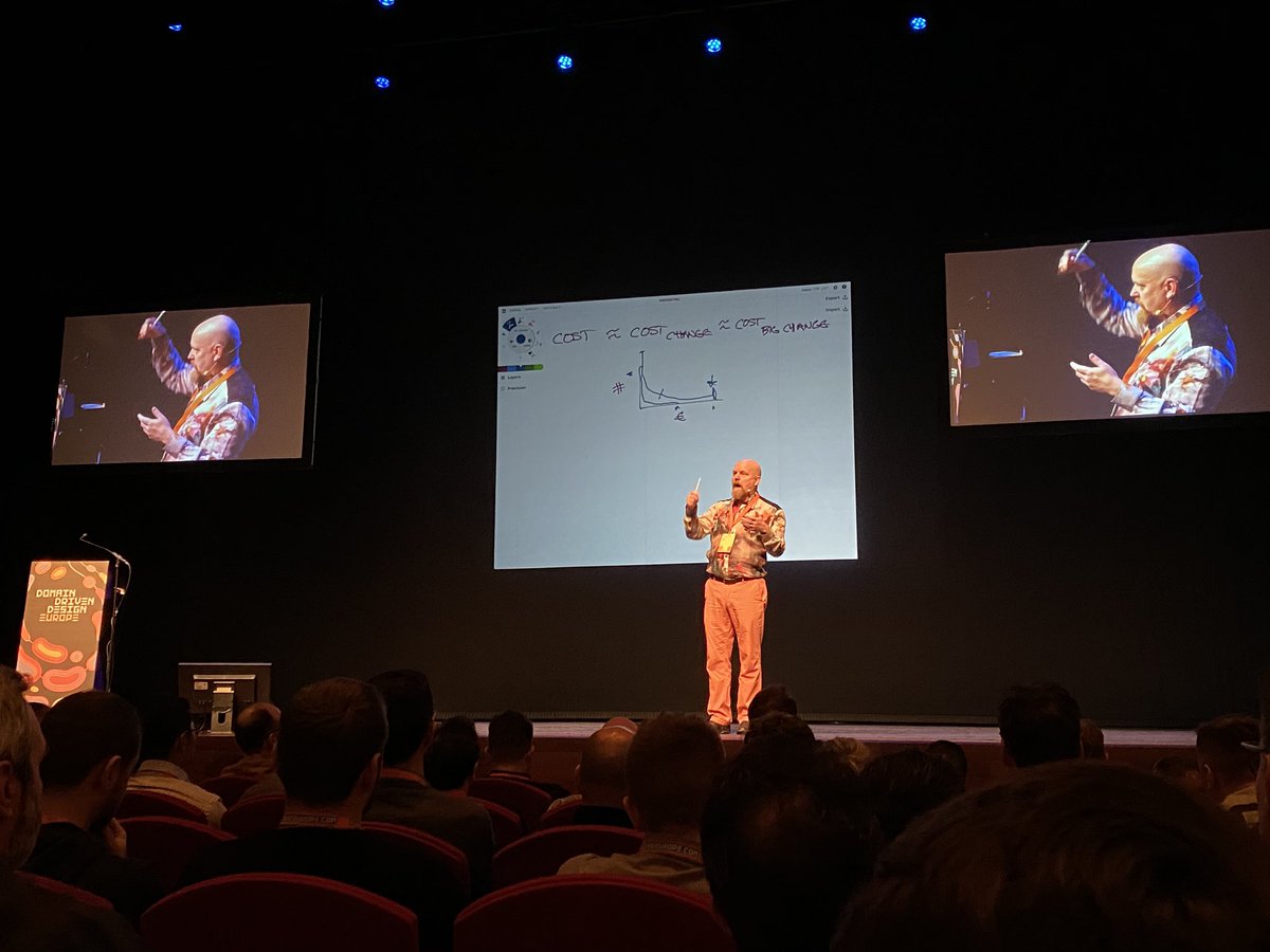 <a href="/KentBeck/">Kent Beck 🌻</a>’s keynote at #dddeu was insightful. Key takeaway: waterfall is back, kill it with fire.