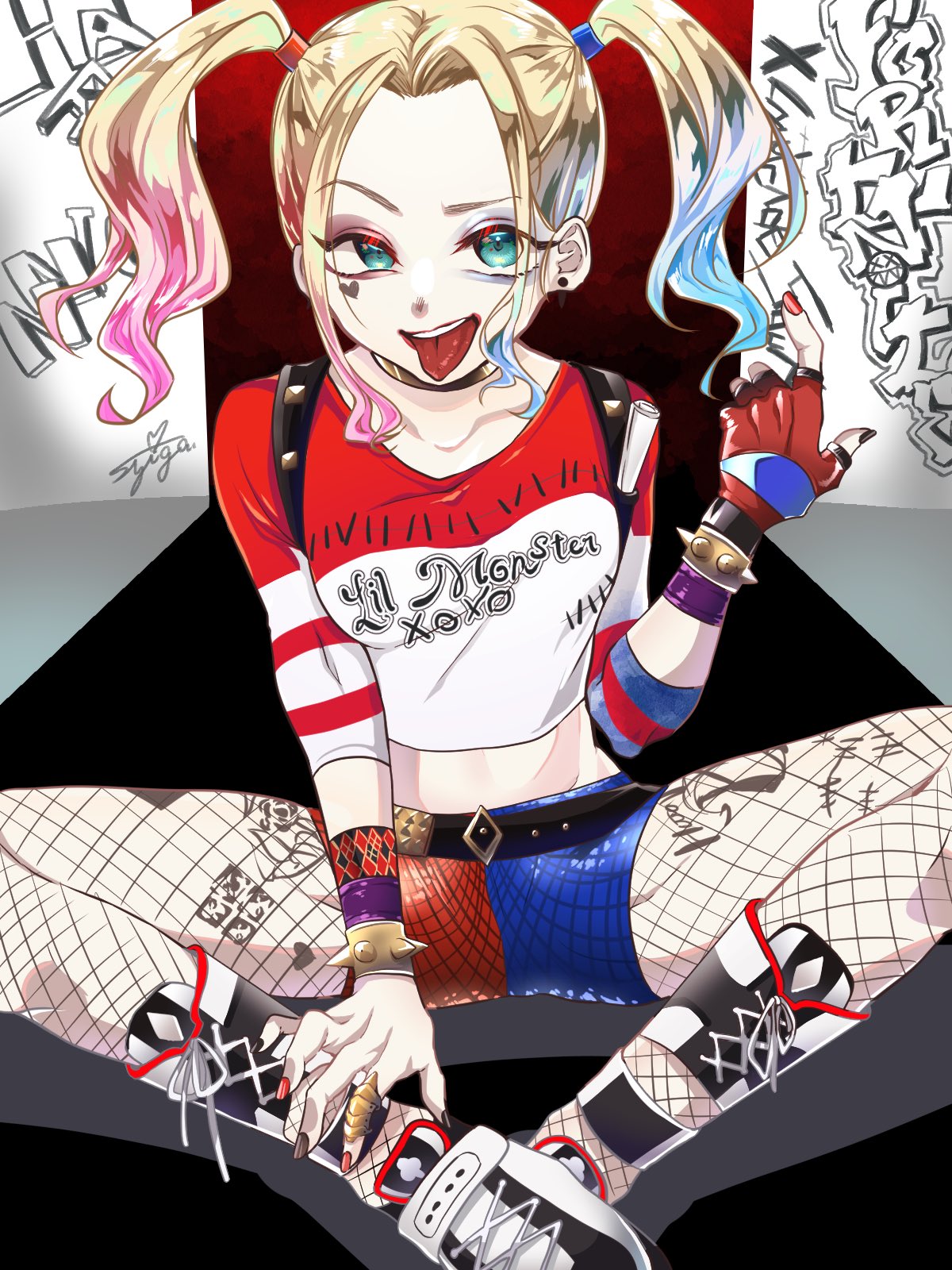 Syiga ハーレイ クイン Fortnite Fortniteart フォートナイトイラスト フォートナイトアート Harleyquinn T Co Dj7avhbb7l Twitter