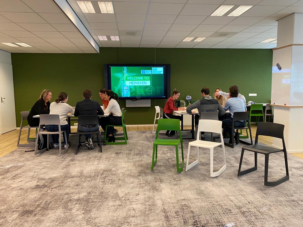 XDelft's tweet photo. Working on creative new ways to think about how we consume beer in our #designthinking course in our #LEADProgramme hosted at Heineken. What ideas can the X!Delft ecosystem come up with when working together? #innovation #design #creativity https://t.co/531Rx40o1y