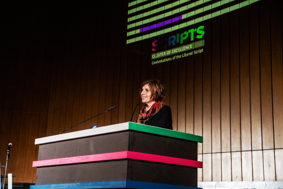 scriptsberlin's tweet photo. What a kick-off! Yesterday evening, our first #scriptsconf was officially opened with contributions from Jutta Allmendinger president of @WZB_Berlin and Günter M. Ziegler, president of @FU_Berlin and a fantastic collective keynote by @KalypsoNicolaid, @BiskyJens and Luise Meier. https://t.co/s9YmXaPbKK