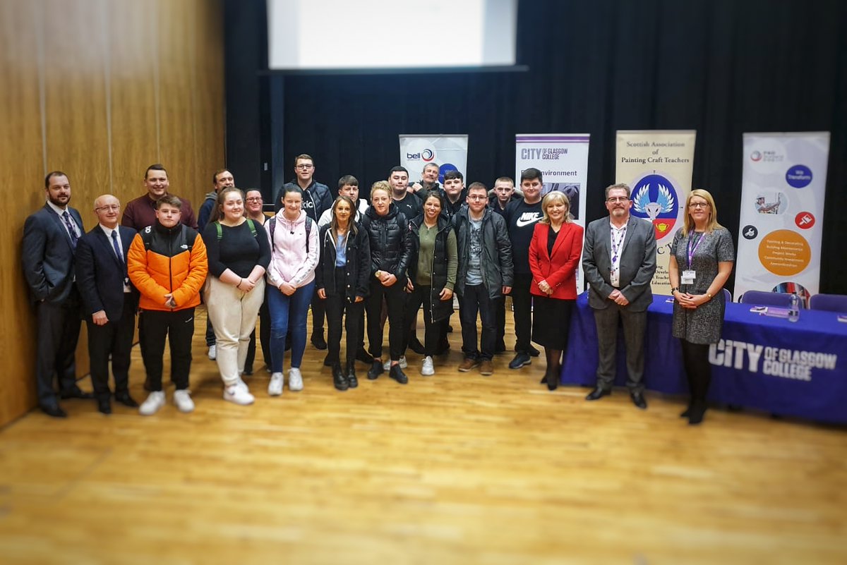 Great start to 2020 with the launch of our Industry Academy partnership with <a href="/BellGroupUK/">Bell</a>. This gives students work placement opportunities and hands on experience in the industry, with great potential for further rewards. #cogc #paint #10for10 #10thanniversary #apprentice