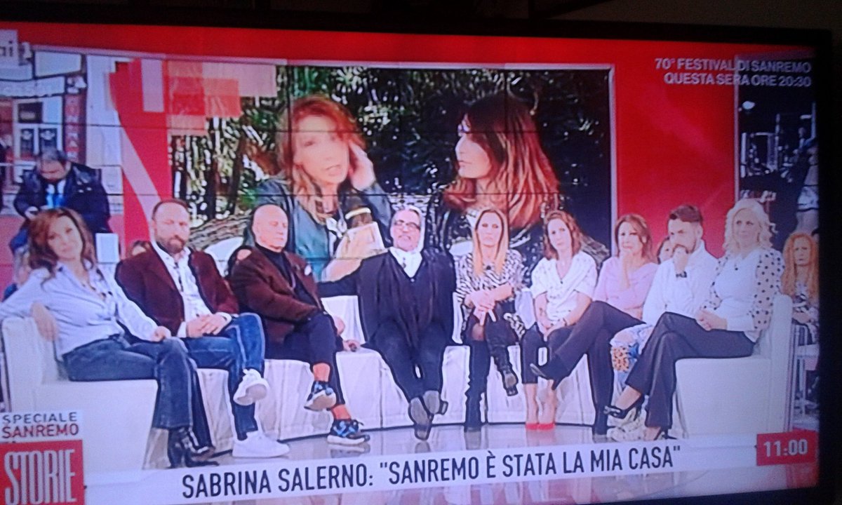 E sempre bello vederlo in TV <a href="/eleonoradaniele/">Eleonora Daniele</a>  Spero anche di vederlo lunedì  Chissà #storieitaliane  <a href="/Valerio_Scanu/">ValerioScanu</a>  @storie_italiane