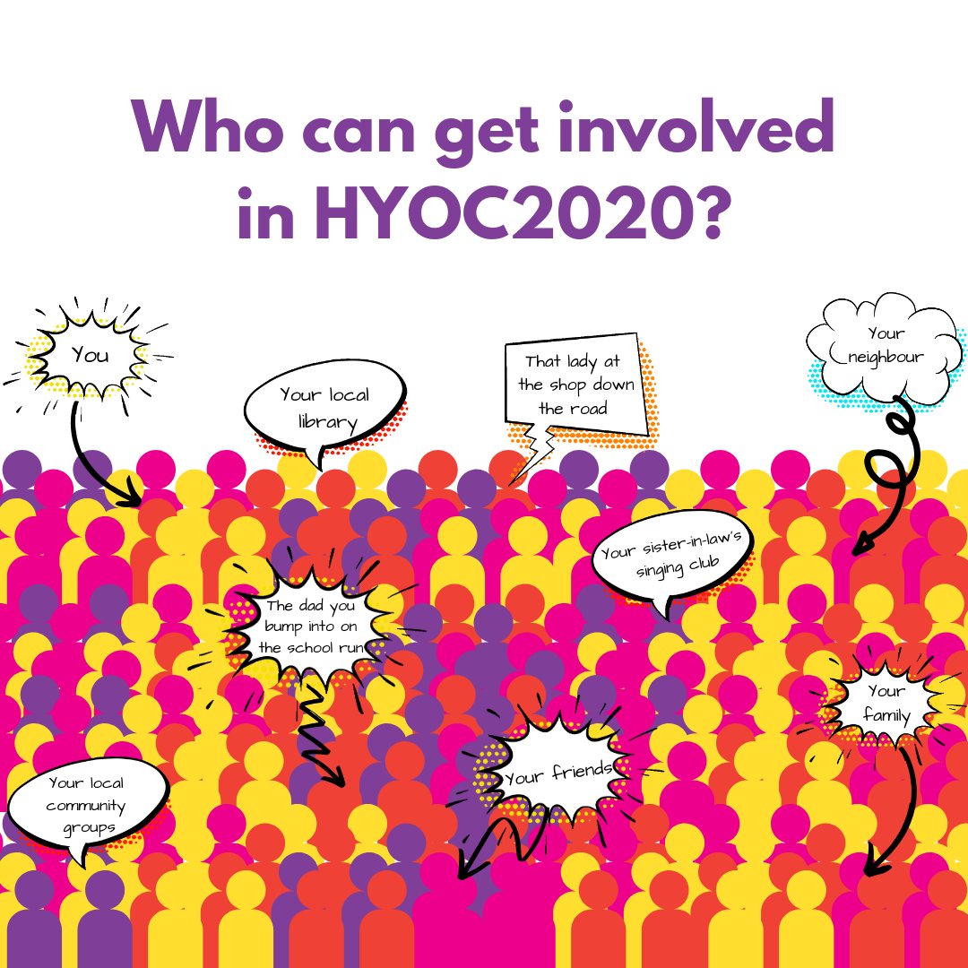 You don’t have to be an artist to get involved in #HYOC2020. All you need is an open-mind! Find out more at hyoc2020.org.uk, and follow @HertsCreatives for what’s on locally.