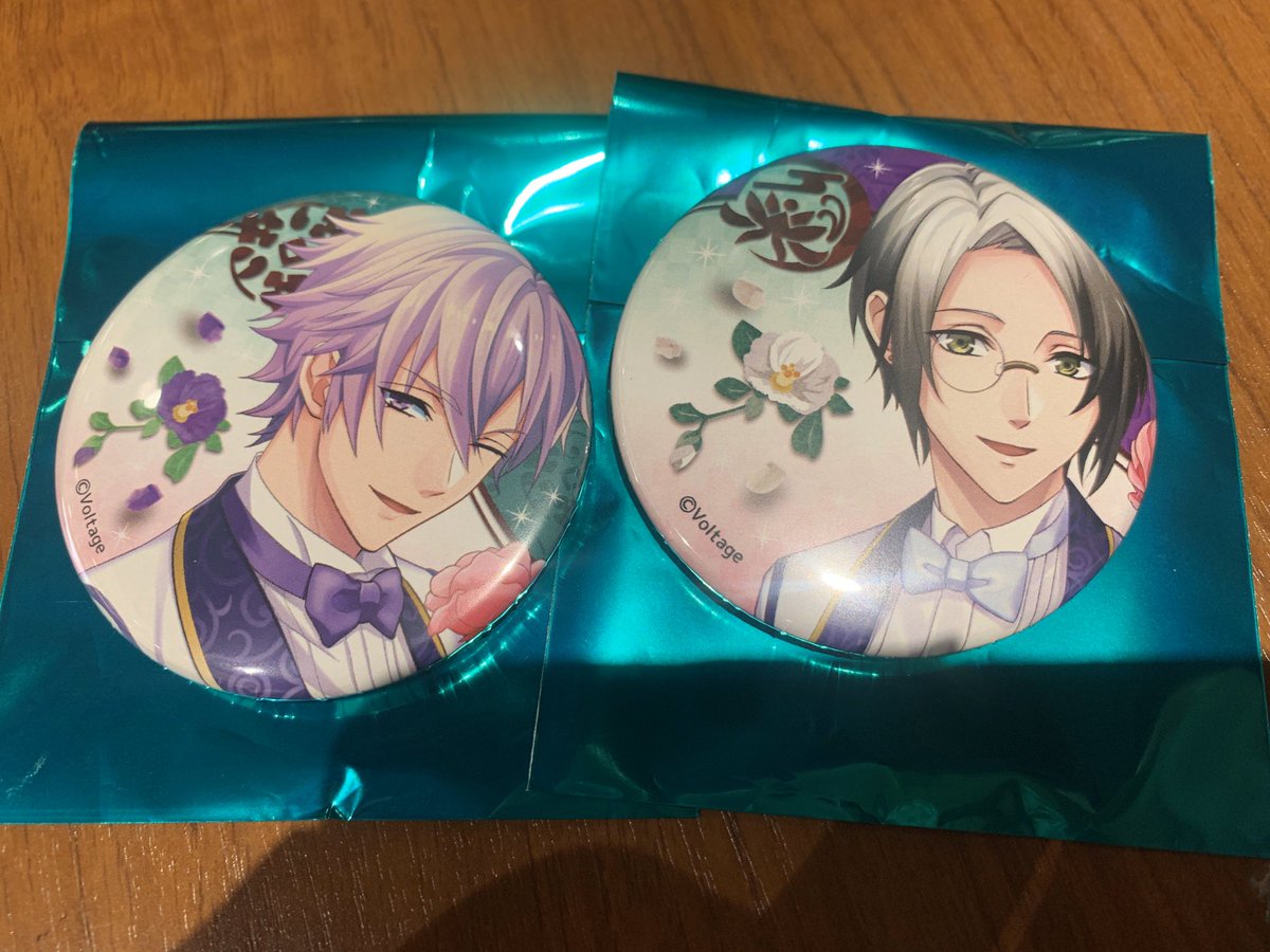 交換】ボルテージ あやかし恋廻り あや恋 缶バッジ 譲＊藤一郎 秋泰 求