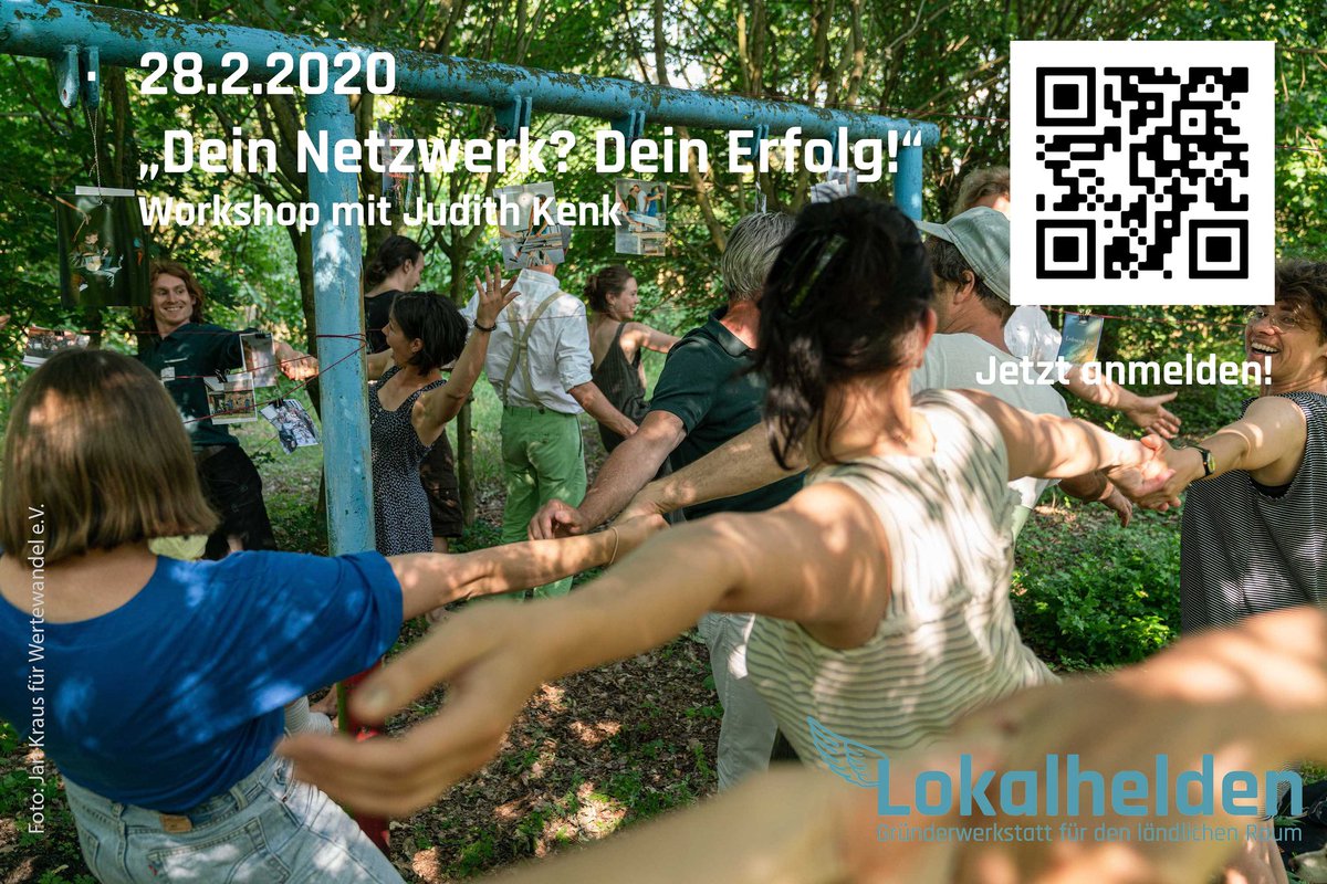 #workshop Dein Netzwerk? Dein Erfolg! // Ein Angebot im Rahmen der LOKALHELDEN-Akademie
…werk-deinerfolg-tickets.eventbrite.de

Wir tragen einen Großteil der Kosten für die Veranstaltung - mit der Teilnahmegebühr von 10€ sind ein vegetarisches warmes Mittagessen und Getränke -Refill abgedeckt!