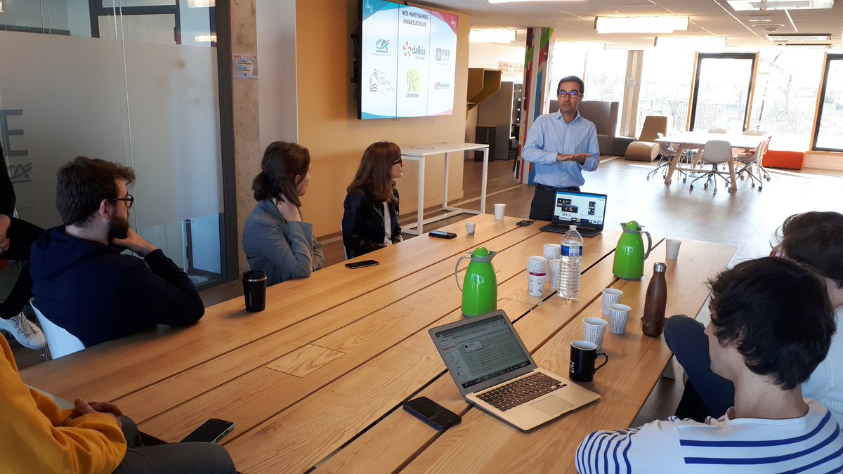 VillageCA_Rouen's tweet image. Aujourd'hui au @VillageCA_Rouen , c'est co lunch avec notre start-up @FastPointFrance !