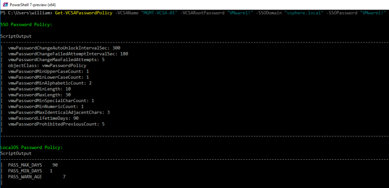 VickyTkachenko's tweet image. Using #PowerCLI to automate the retrieval of #VCSA Password Policies
virtuallyghetto.com/2020/02/using-…