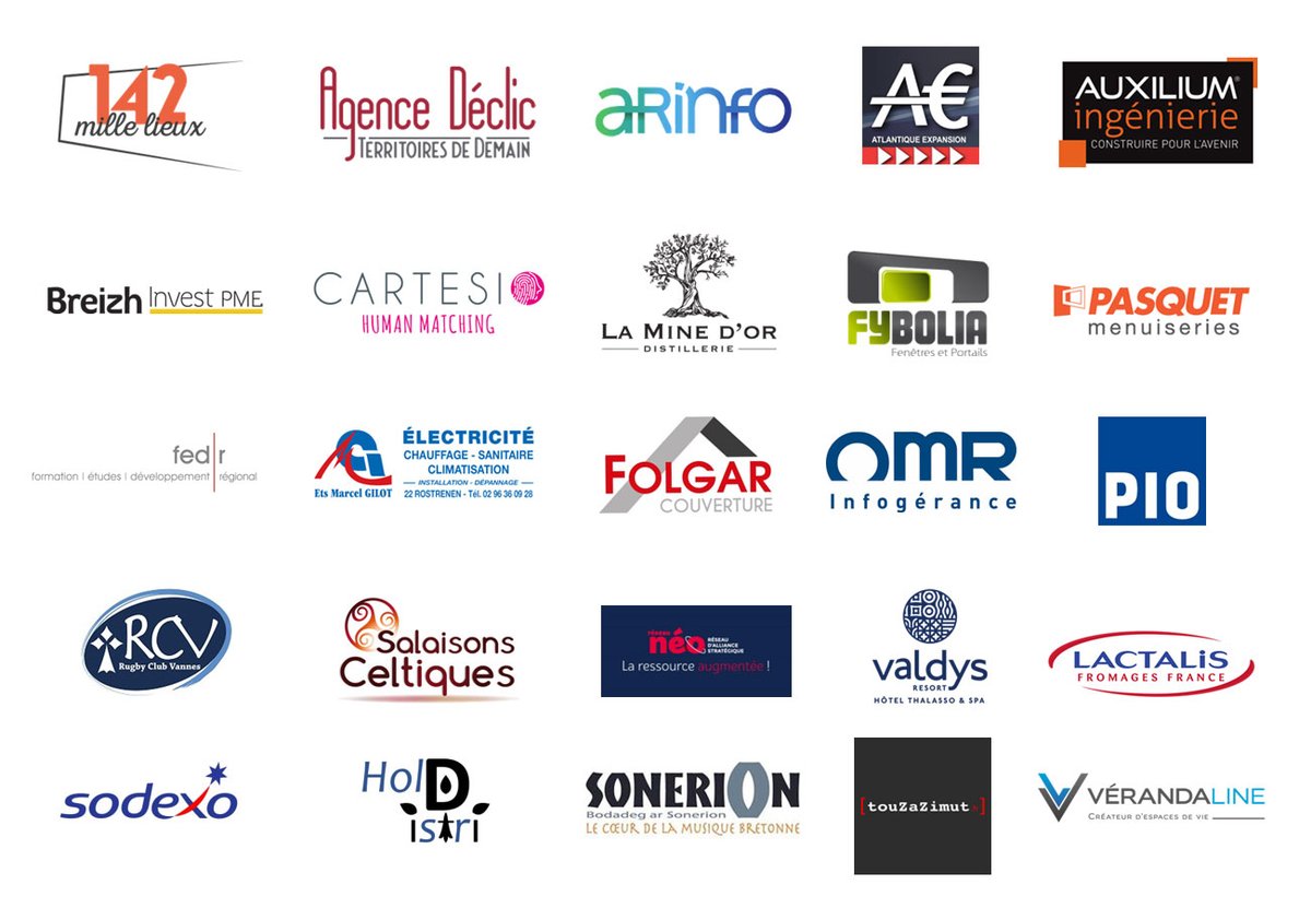 produitenbzh's tweet photo. 25 nouveaux membres nous ont rejoints en 2019, dont : @AgenceDeclic, @ARINFOerp, @CabinetCARTESI0, @fybolia, @Salaisonsceltiq, @SodexoFrance, @BASonerion, @touzazimut, @VERANDALINE #AGPEB #emojibzh https://t.co/x9nOy0pZn5