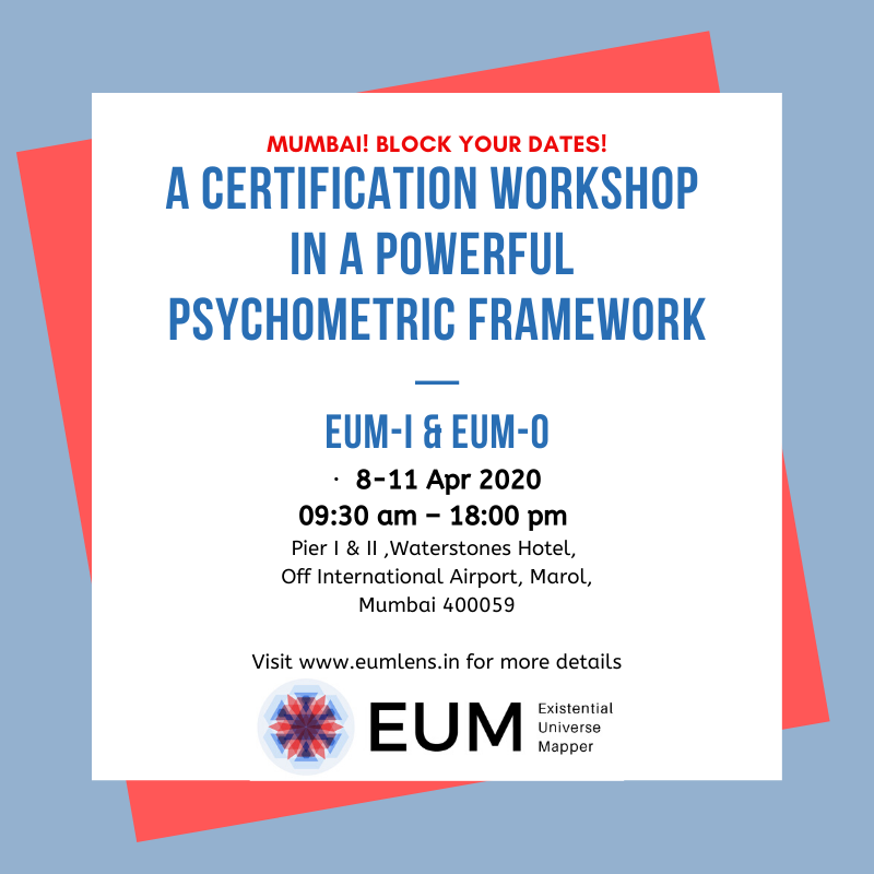 eumlens's tweet photo. Getting certified in the use of the EUM (Indv) &amp; EUM (Org) allows you to deploy the tools in your organization/practice. 20% disc. for registrations before 15 Feb 2020! #CertificationWorkshop #Coaching #CoachingTools #ExecCoaching #HR #Leadership #OD #PsychometricFramework https://t.co/vuX6P5ybAg