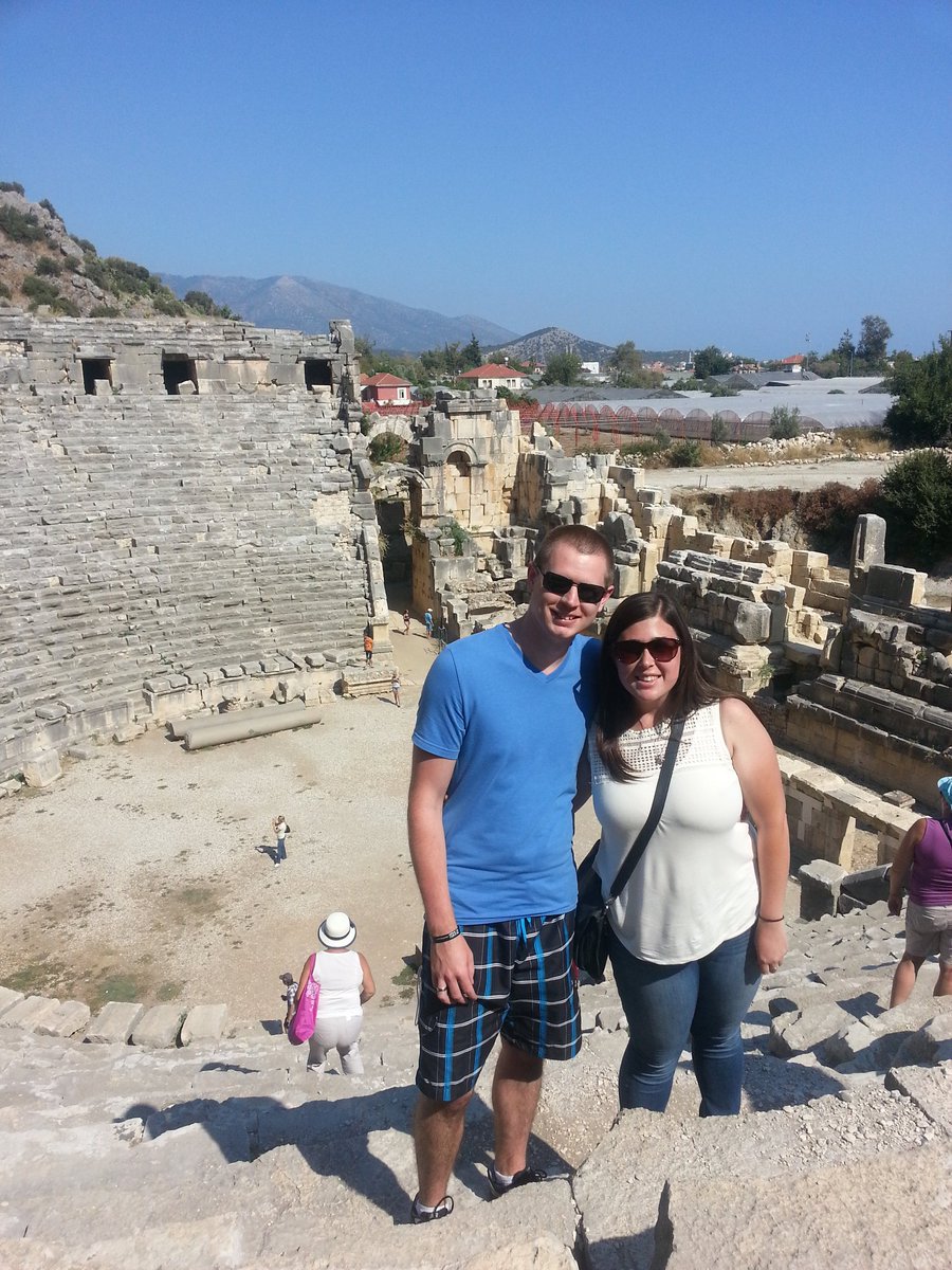 ButTravel's tweet image. #flashbackfridayz Aspendos Theatre in Turkey! Excited to learn more about the Romans when we go to Italy in September! #travel