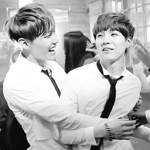 13. Hug him tight. Yoobi says hobi gives the best hugs~