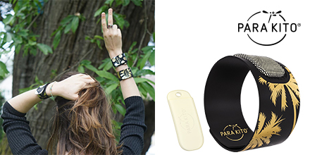 It is Fri-Yay! Have a nice weekend ✌️
Time to enjoy moments outside with our favorite PARA'KITO PARTY wristbands.

#parakito #repellent #outside #party #friday