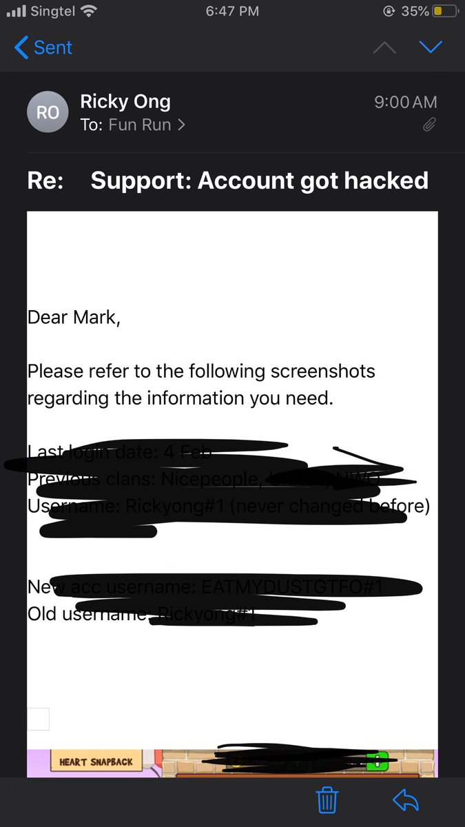 RickyongFRA's tweet photo. @DirtybitGames it’s been days can you guys reply me? I want to get back my account https://t.co/xDFIBhnWHG
