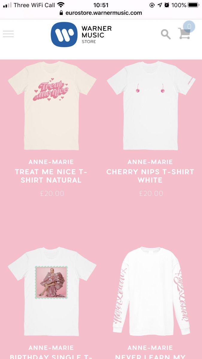 lAmMegCasey's tweet photo. @AnneMarie THERES NEW MERCH. https://t.co/KAeTimVh18
