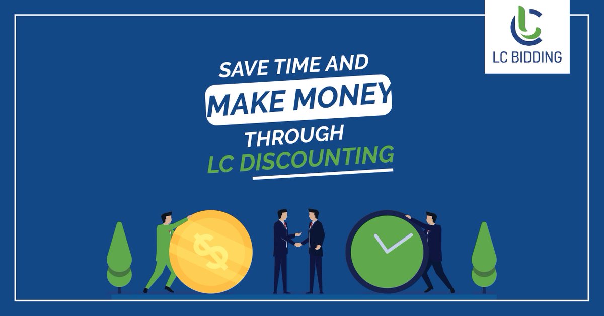 lc_bidding's tweet image. Getting your LC Discounted through #LCBidding helps you save time and money. With #LCdiscounting quotes from over 25 banks, LC Bidding gives you the best deal.
#SaveTimeMakeMoney #Entrepreneur #Finance #LetterOfCredit #BigBusiness #OnlineLCDiscounting #InvoiceDiscounting #FinTech